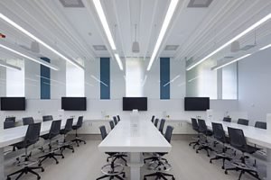 4FT LED Linear Strip Light – 30W/36W/40W/50W Selectable – Up to 6,350lm – 3500K/4000K/5000K CCT Tunable – Round PC Lens – DLC 5.1 Premium – Commercial Indoor Lighting