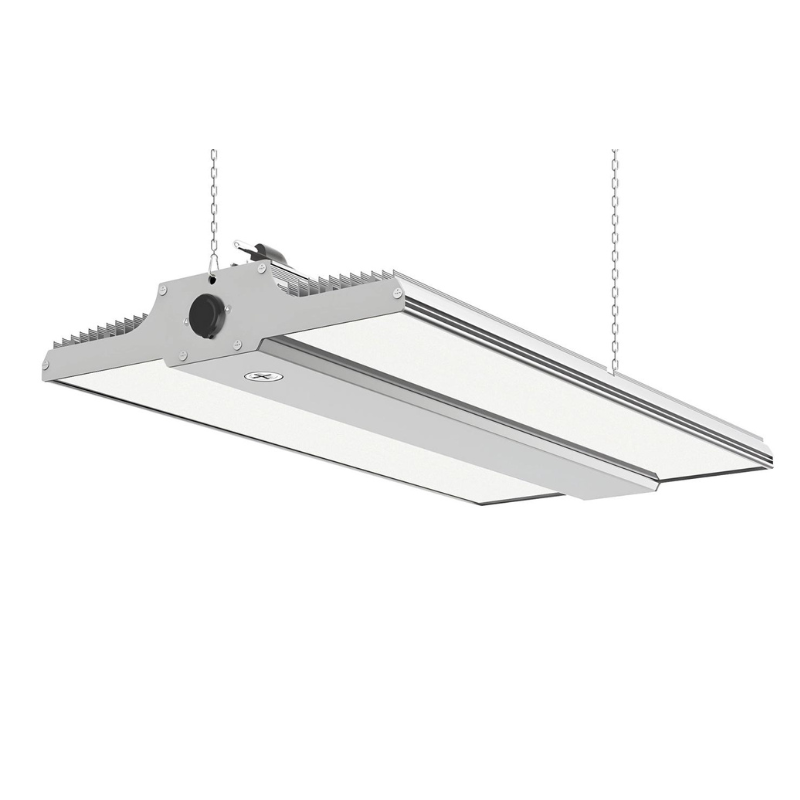 LED Linear High Bay Light, 1.2ft, 150W/120W/90W, CCT 3000K/4000K/5000K, 22,500 Lumens, 100-277 VAC - Lumens Depot
