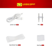 110V Extra Power Cord Pack for 11.5x7.5mm Eco LED Strip