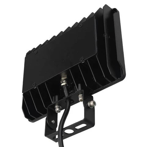 30W LED Flood Light - 3819 Lumens - 5000K Daylight - 100-277V - Yoke Mount - Black Housing - IP65 - UL & DLC Listed - Lumens Depot