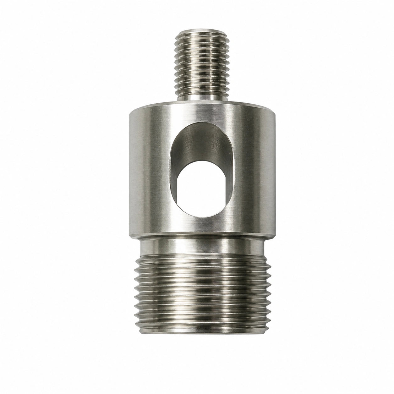 3/4" NPS to M12 Adapter – External Thread Wiring Connector - For HBD & HBF-310W High Bay Fixtures - Lumens Depot