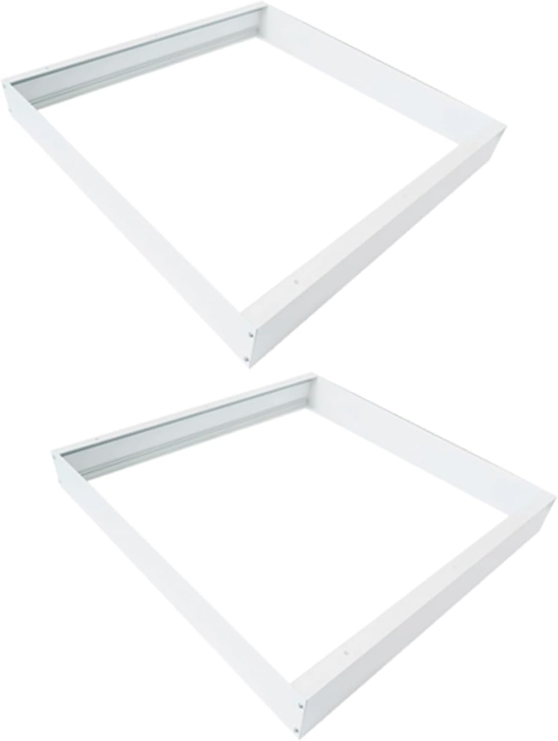 Surface Mount Kit for LED Flat Panel Light, 2x2 - Aluminium Ceiling Frame - Lumens Depot
