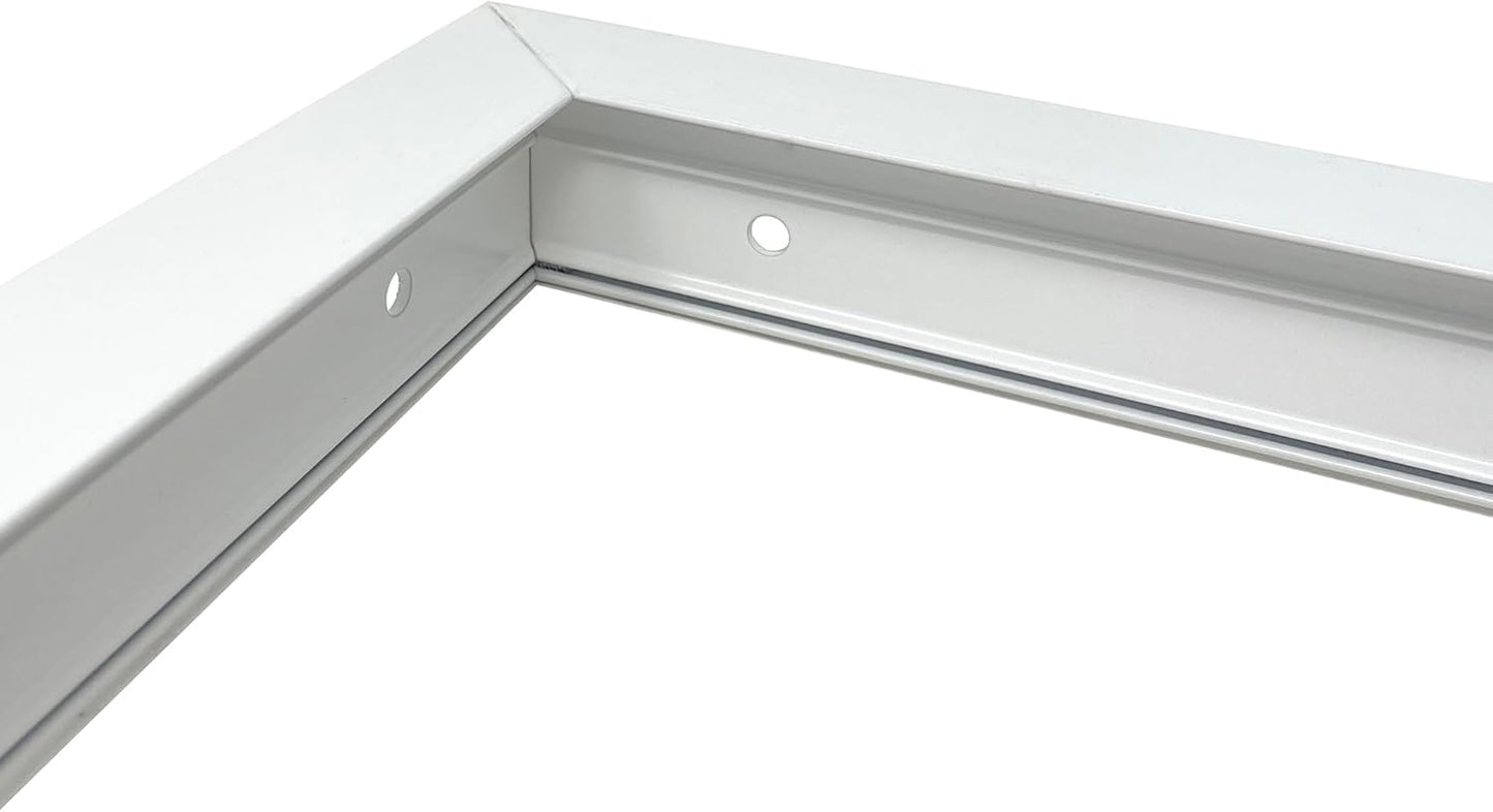 Surface Mount Kit for LED Flat Panel Light, 2x2 - Aluminium Ceiling Frame - Lumens Depot