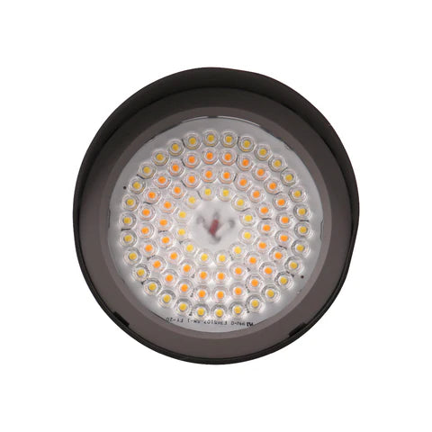 2nd Gen 25W LED Landscape Light - 3375 Lumens - 3000K-5000K CCT Adjustable - 120-277V - Ground Stake Mount - Bronze Housing - Lumens Depot