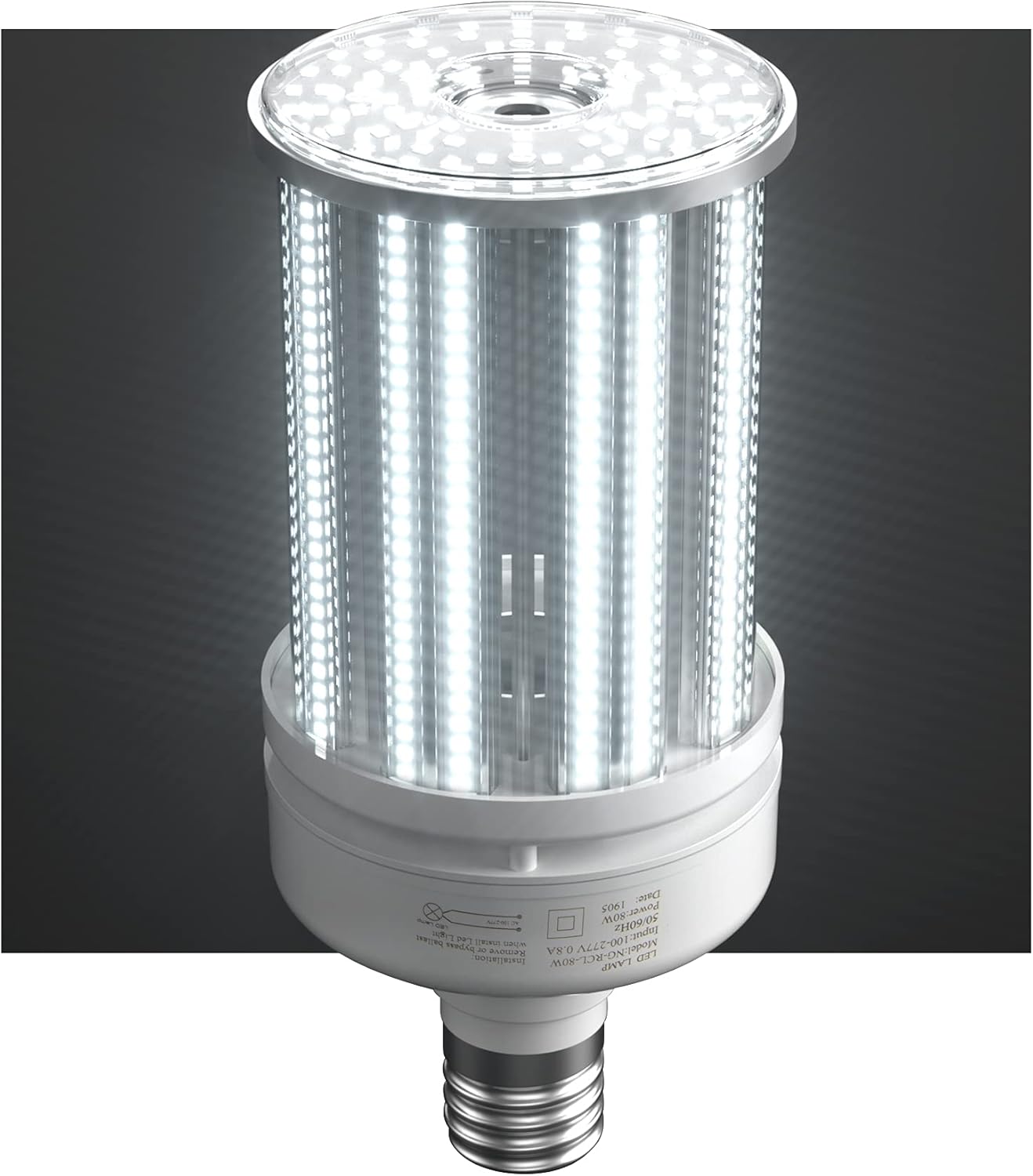 LED Corn Bulb, 125W, 400W HID Replacement, 17,500 Lumens, 5000K Daylight, E39 Base, 100-277 VAC - Lumens Depot
