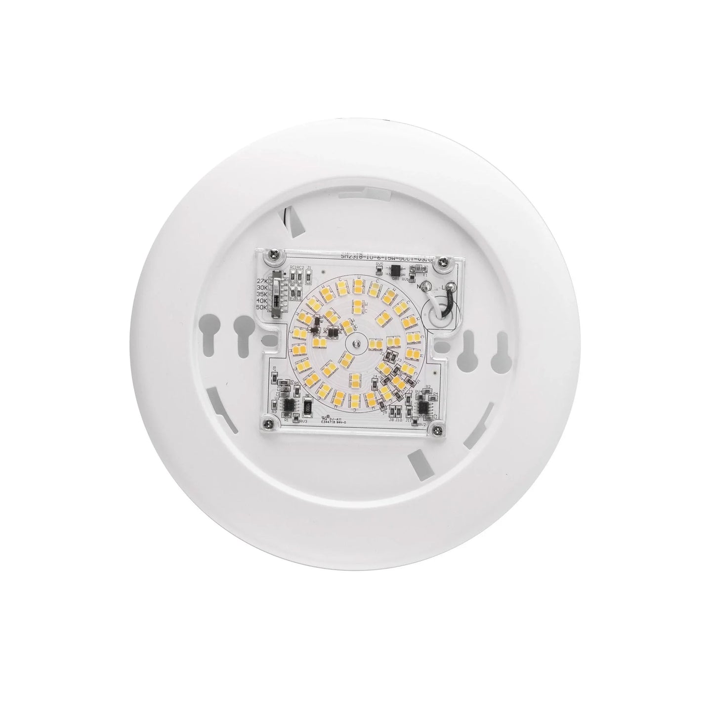 4-Inch Motion Sensor Surface Mount Light, 10W, 650LM, 3000K, ETL/Energy Star/T24 - Lumens Depot