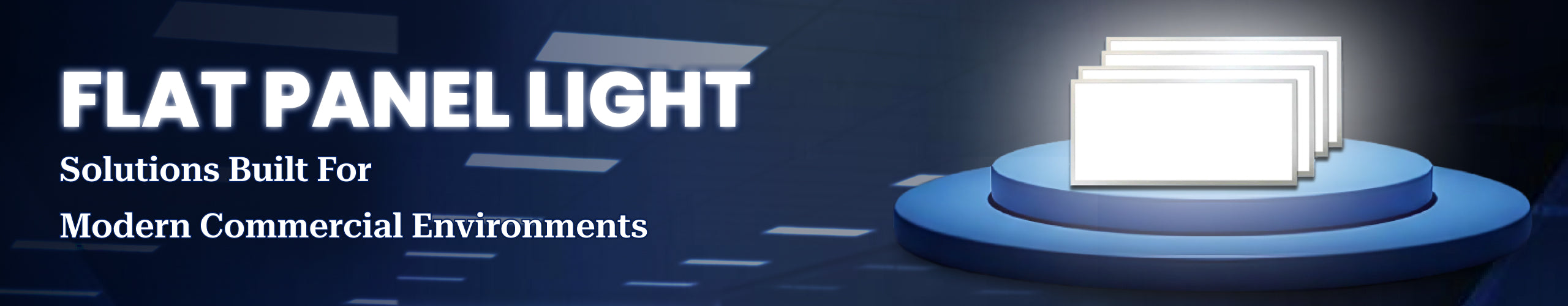 LED Ceiling Panel Lights Banner