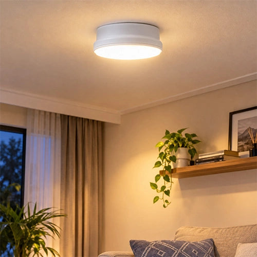 Haisen Bluetooth Microwave Motion Sensor with Daylight Priority – App Controlled - 3-Pin Base - For LHB06 - LHB07 - AR07 - GP04 - UFO11