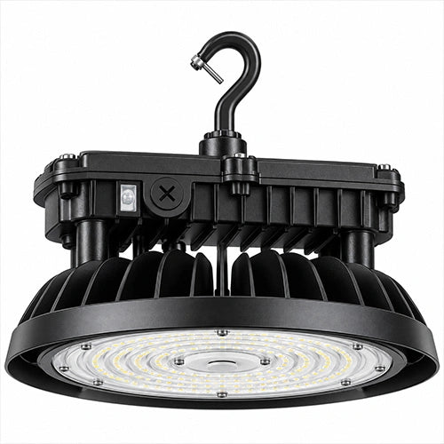 LED UFO High Bay Light - Built-in Sensor Base, Selectable 310W/270W/240W and CCT 4000K/5000K - 47,430 Lumens, 120-277 VAC - Lumens Depot