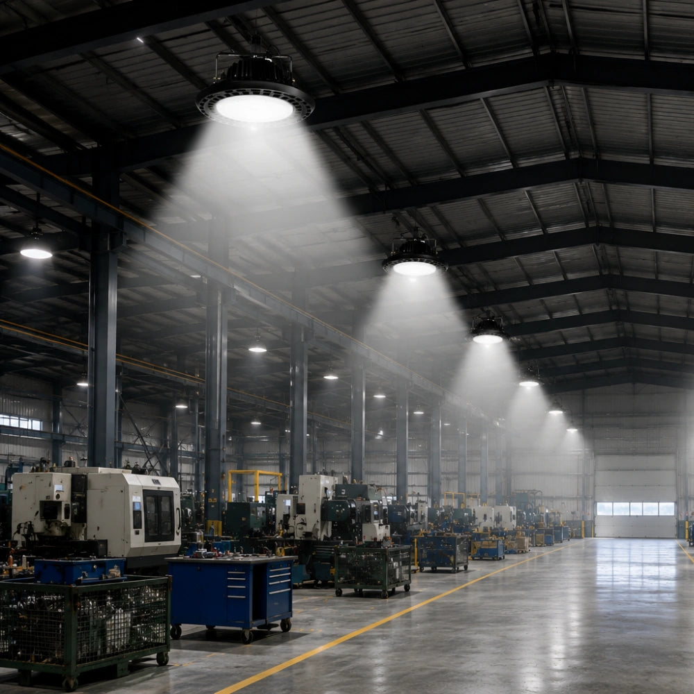 LED UFO High Bay Light, 240W, CCT 5000K, 29,000 Lumens, 100-277 VAC