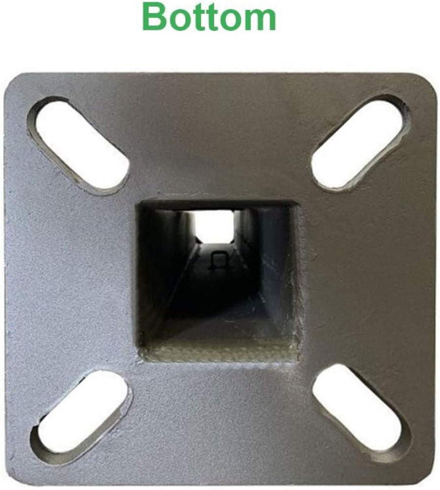 Square Light Pole - Steel, 4 inch, 15ft