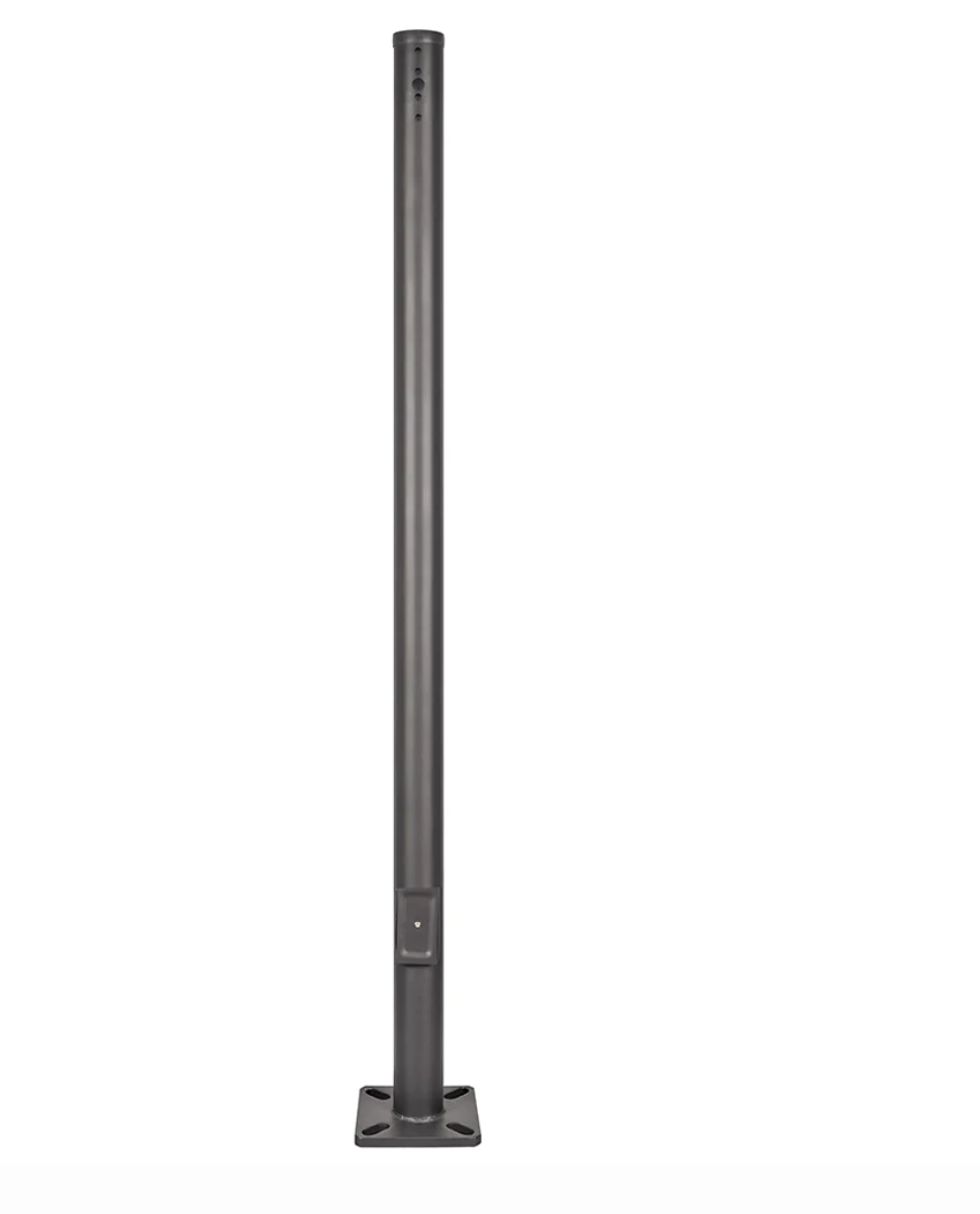 Round Light Pole - Steel, 4 inch, 25ft