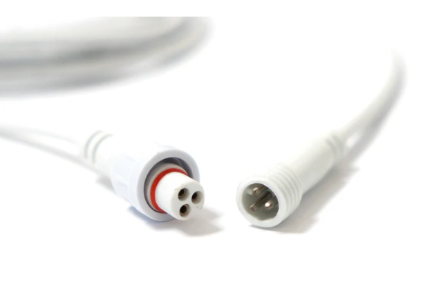 3FT Power Extension Cord for Canless Downlights - Lumens Depot