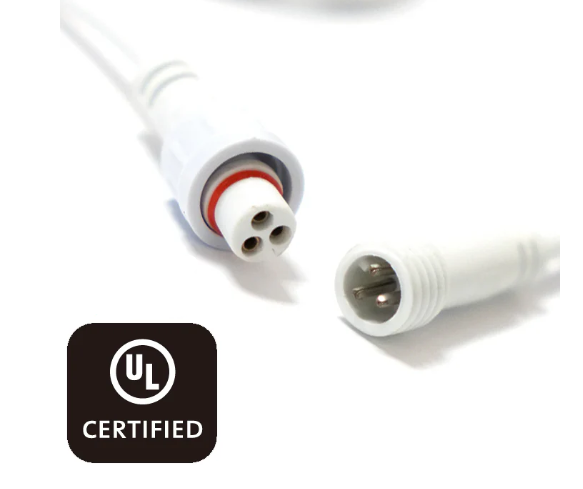3FT Power Extension Cord for Canless Downlights - Lumens Depot