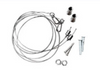 5ft Suspension Cable Kit for Panel, Troffer, Linear, and Shop Lights (Set of 4)