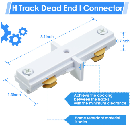 Mini Connector for Track Lights - Lumens Depot