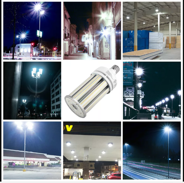 LED Corn Bulb, 125W, 400W HID Replacement, 17,500 Lumens, 5000K Daylight, E39 Base, 100-277 VAC - Lumens Depot