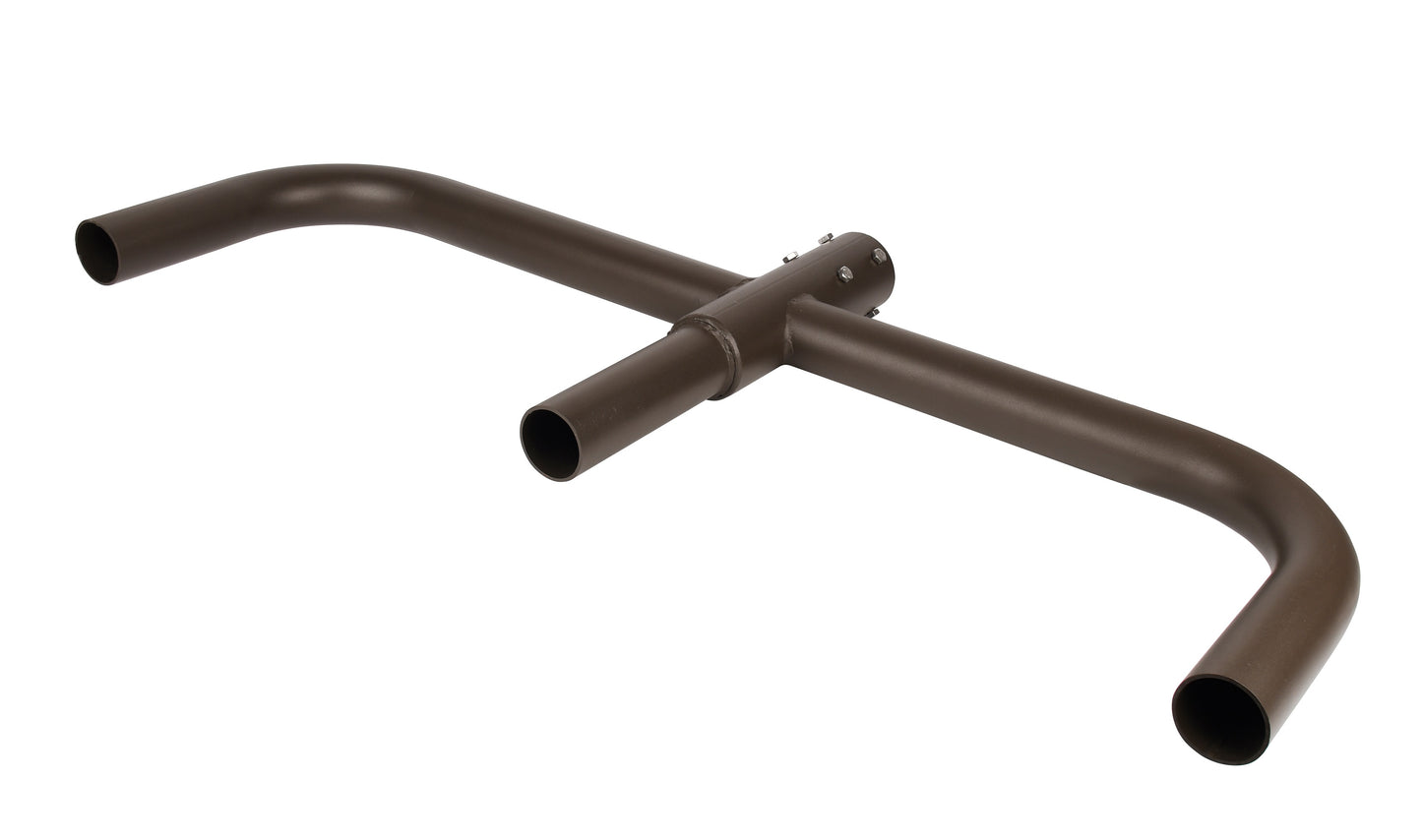 180 Degree Triple Bullhorn with 2-3/8" Tenons, Fit for 2.36'' round pole, Dark Bronze Color