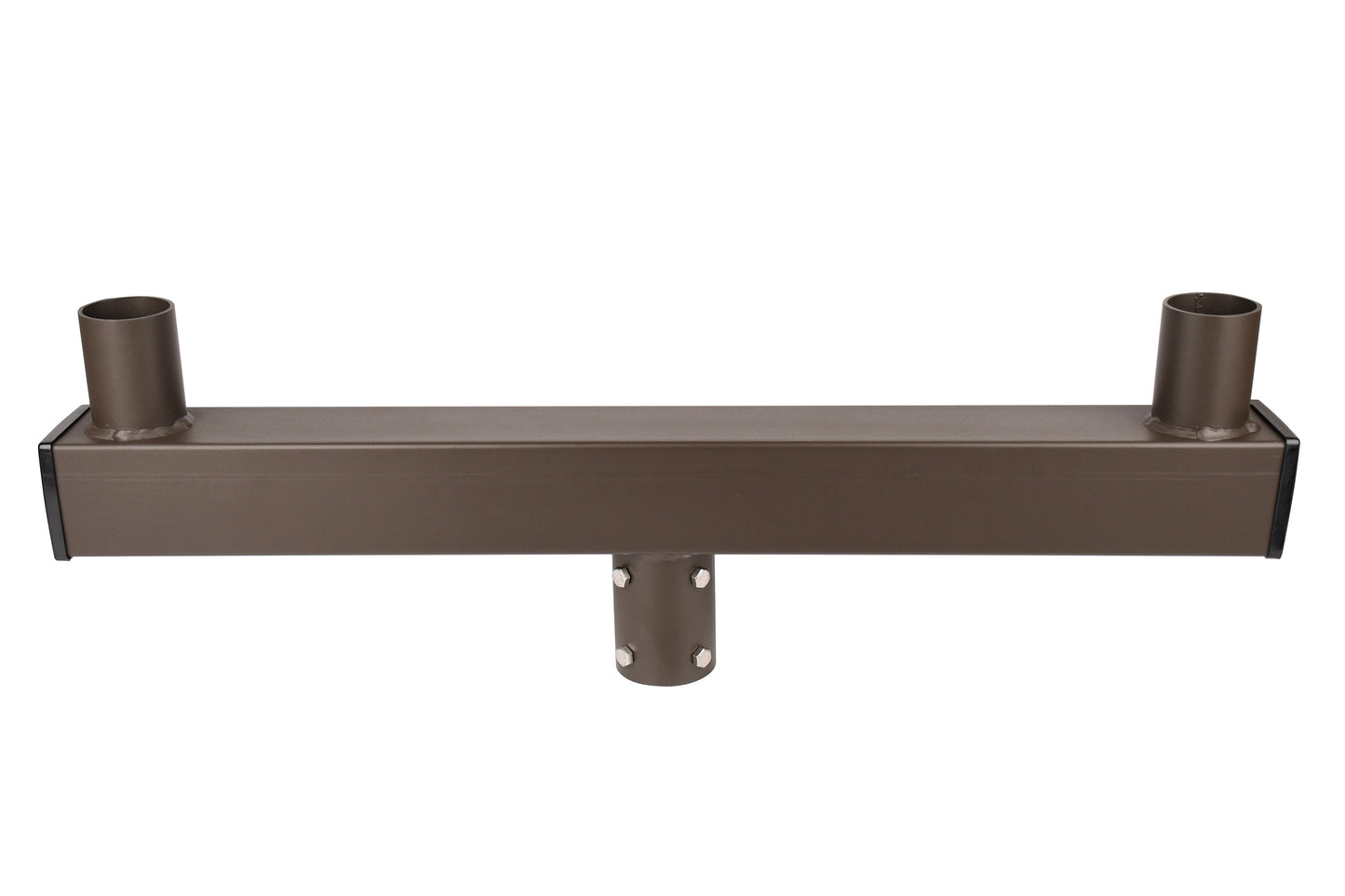 Low Profile Long Bullhorn with 180 Degree Double Vertical Tenon, Fit for 2.36'' Round Pole