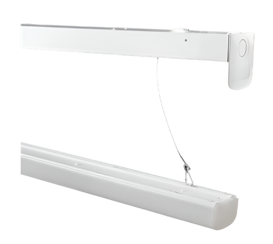 UL & DLC Listed LED Low Bay Light, 8FT CCT & Wattage Tunable Strip Light - Lumens Depot