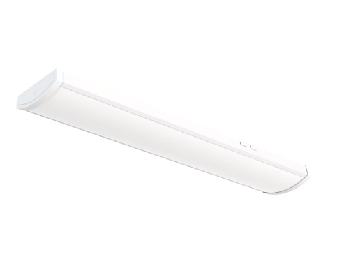 4FT LED Wide Wraparound Fixture with Lumen Switching - Lumens Depot