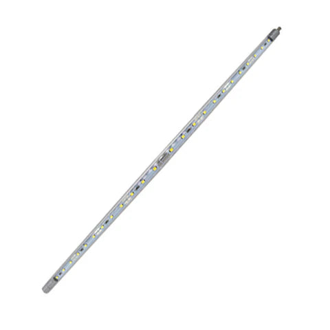 LED Display Case Light Kit - 25.2W - 6000K Cool White - 12V Power Supply - 55" - With Mounting Bracket & End Cap - Lumens Depot