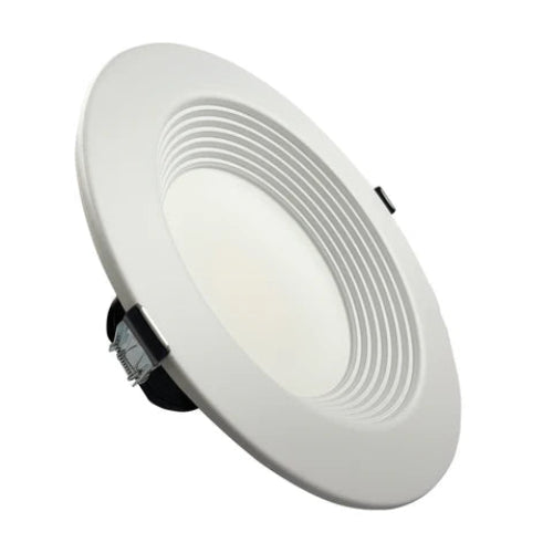 LED Recessed Downlight 8-inch, 18W/27W/36W Adjustable Wattage, 4000 Lumens, 2700K/3000K/3500K/4000K/5000K CCT Selectable, 120-347 VAC, 0-10V Dimmable, ETL & Energy Star Listed - Lumens Depot