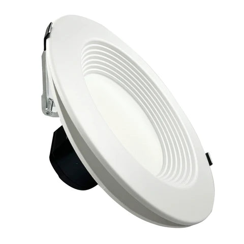 LED Recessed Downlight 8-inch, 18W/27W/36W Adjustable Wattage, 4000 Lumens, 2700K/3000K/3500K/4000K/5000K CCT Selectable, 120-347 VAC, 0-10V Dimmable, ETL & Energy Star Listed - Lumens Depot