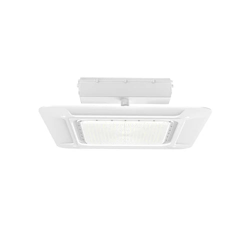 200W LED Canopy Light – 28,000 Lumens - 5700K - IP65 Waterproof - UL DLC Listed - 120-277V – High-Brightness Outdoor Lighting - Lumens Depot