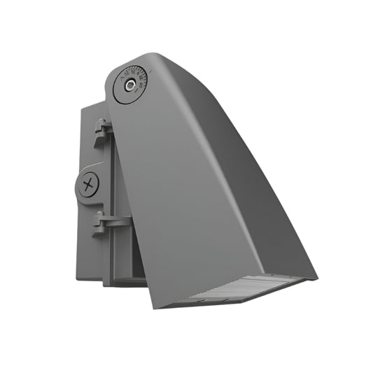 Premium 120W/100W/80W Dimmable LED Wall Pack – Adjustable Wattage & CCT with Built-in Photocell- PC Lens - Lumens Depot