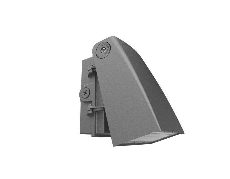 Premium 120W/100W/80W Dimmable LED Wall Pack – Adjustable Wattage & CCT with Built-in Photocell- PC Lens - Lumens Depot