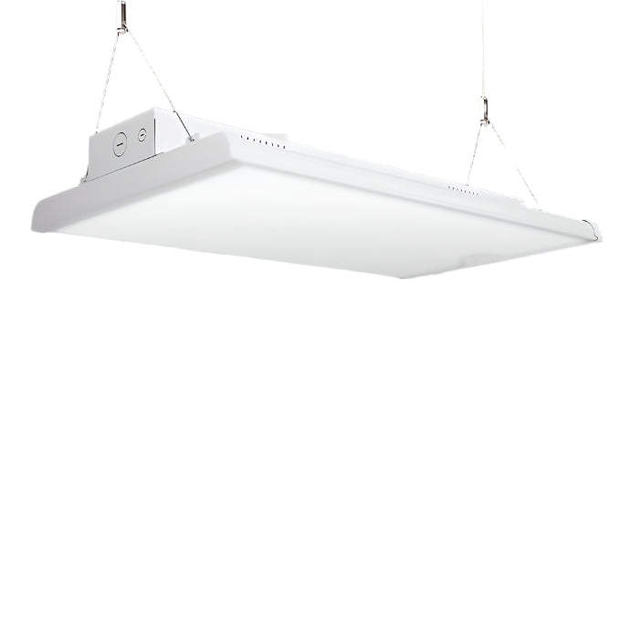LED Linear High Bay Light, 4ft, 225W/195W/175W, CCT 4000K/5000K, 33,750 Lumens, 120-277 VAC - Lumens Depot