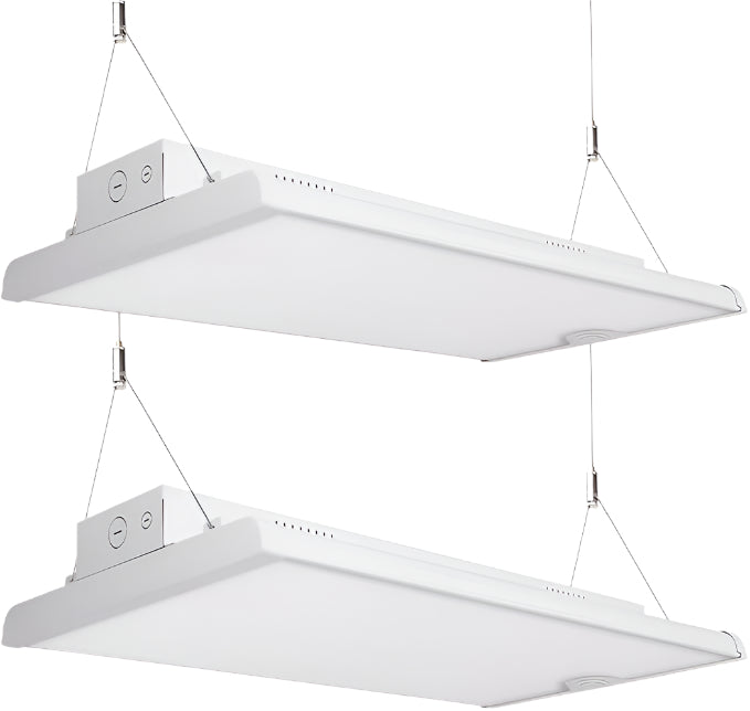 LED Linear High Bay Light, 4ft, 225W/195W/175W, CCT 4000K/5000K, 33,750 Lumens, 120-277 VAC - Lumens Depot