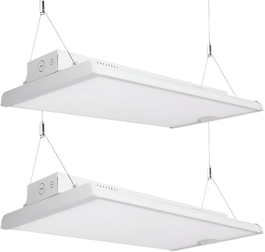 LED Linear High Bay Light, 4ft, 225W/195W/175W, CCT 4000K/5000K, 33,750 Lumens, 120-277 VAC - Lumens Depot