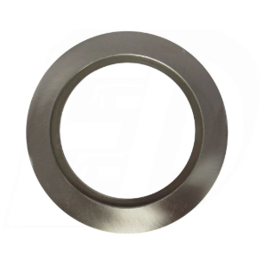 Brushed Nickel Goof Ring - 4.5″ Diameter for 3-Inch Round LED Gimbal Recessed Light - Lumens Depot