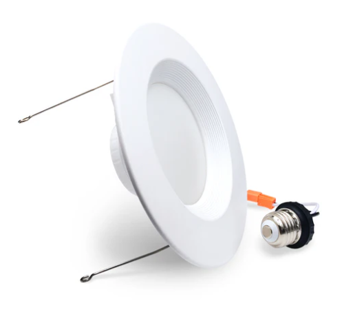 6" Smooth Retrofit Downlight – 1100 Lumens, ETL & Energy - Lumens Depot