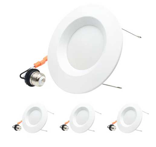 6" Smooth Retrofit Downlight – 1100 Lumens, ETL & Energy - Lumens Depot