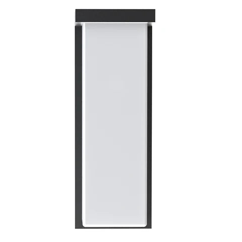 LED Wall Sconce – Adjustable 18W/20W/22W - 2,640 Lumens – CCT Selectable 3000K/4000K/5000K - IP66 Waterproof - 120-277V - ETL Listed - Black Housing - Lumens Depot