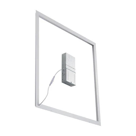 LED Grid Frame Ceiling Light, 2x2, 40W/30W/20W, Adjustable Watts & CCT,3000K-6500K , 4800 Lumens - Lumens Depot