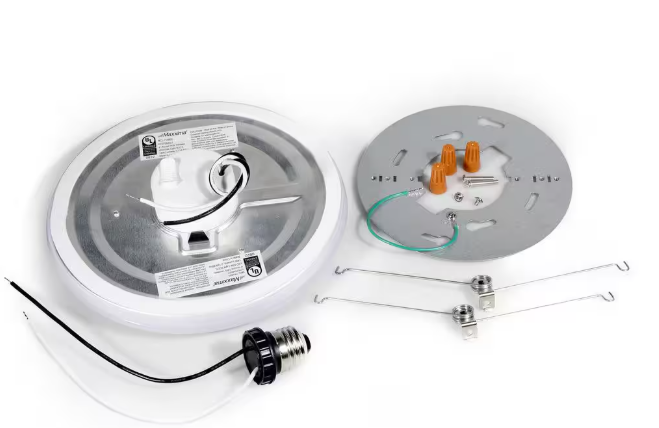 8-Inch Surface Mount Disk Light with Selectable 5CCT,1260 Lumens, Dimmable - Lumens Depot