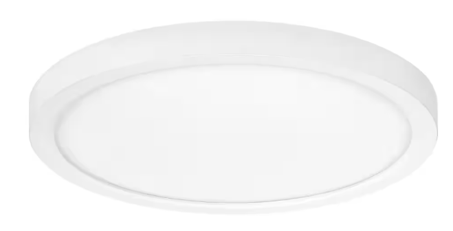 12" Surface Mount Disk Light with Adjustable 5CCT Color Selector - Lumens Depot