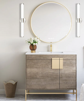 2FT,25W Round LED Vanity Light in White,3CCT Dimmable