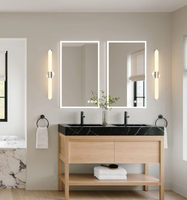 2FT,25W Round LED Vanity Light in White,3CCT Dimmable