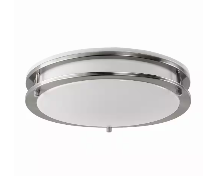 16" Dual-Ring LED Flush Mount Light with 5CCT Adjustable Selector - Lumens Depot