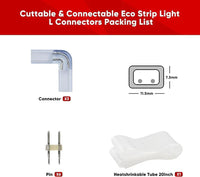 Connector Kit for 110V 11.5x7.5mm ECO LED Strip Lights