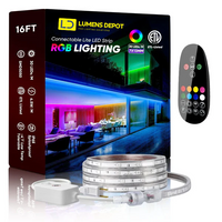 110V 7x13mm RGB LED Lite Strip Connector Kit