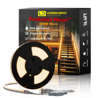 LED Neon Light Strip Connector Kit - 110V, 7x14.5mm - ProSelect Neon