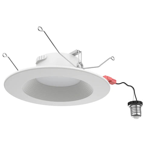 LED Recessed Downlight, 15W, 1050 Lumens, 2700K/3000K/3500K/4000K/5000K Adjustable CCT, 120 VAC, 6inch, Triac Dimmable, ETL & ES Listed - Lumens Depot
