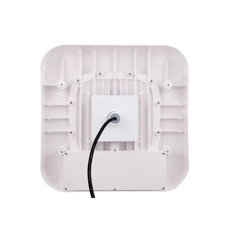 2nd Gen LED Canopy Light for Gas Stations - 150W - 22,290 Lumens - 5700K - IP65 Waterproof - UL & DLC Listed - 120-277V - White Housing - Lumens Depot