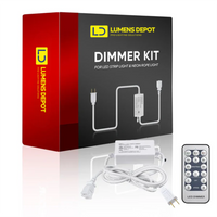 Universal Dimmer Controller Pack for 120V LED Strip Lights and Neon Rope Lights